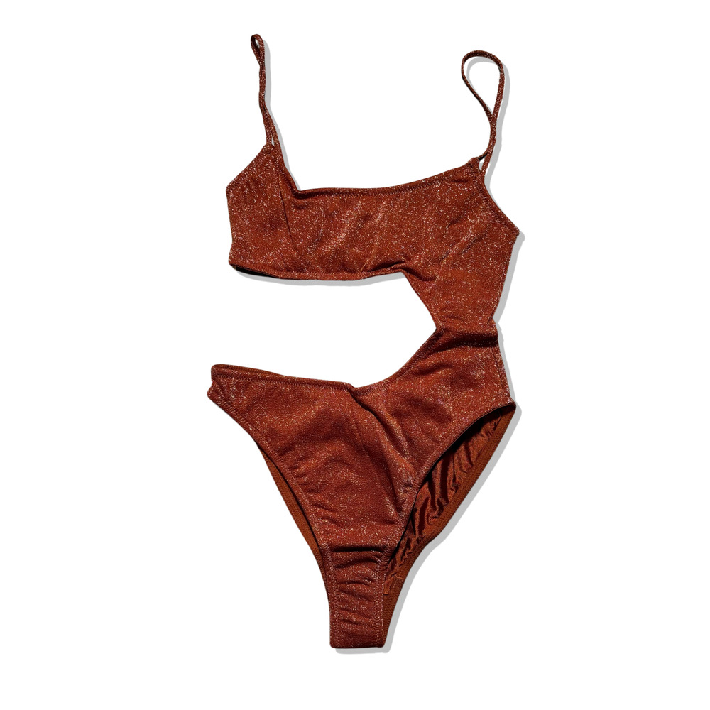 Brand New NWT Unworn Marvi Nusa Sparkle Bathing Suit Set Size Small!